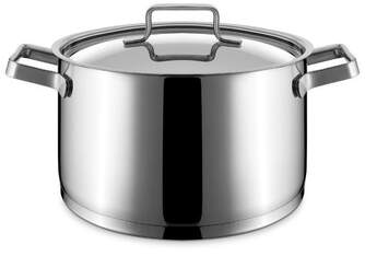 CACEROLA PUJADAS PJ456024 ALTA 24CM 8,5L INOX TAPA