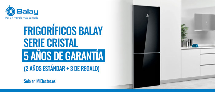 Frigoríficos Combi Balay Serie Cristal | 5 años de Garantía