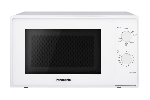 Microondas Panasonic NNK10JWMEPG - 20 Litros, 800W, 5 Potencias, Grill Integrado, Blanco