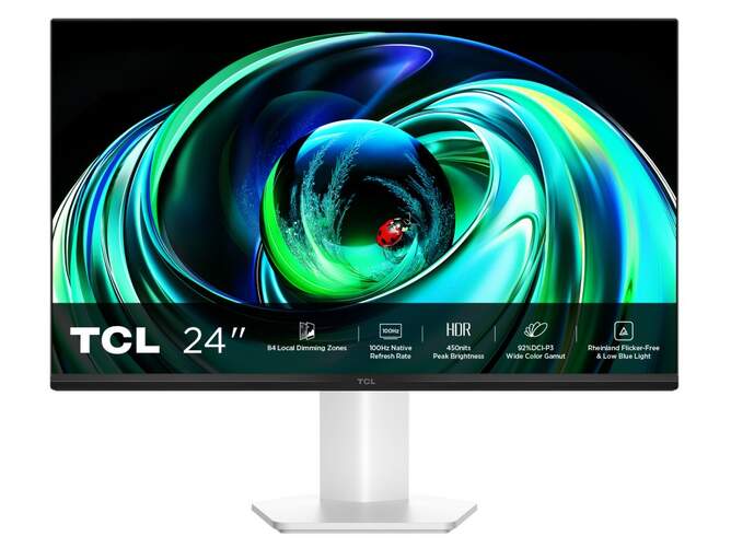 Monitor TCL 24" 24G54 - Mini LED, 100 Hz, Full HD, 5 Ms, HDMI, HDR10