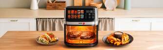 FREIDORA AIRE FAGOR  2200W 8L 2RESIST.