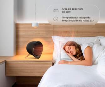 CALEFACT. ARTICA ATVCER1500B 1500W CERAMICO NEGR