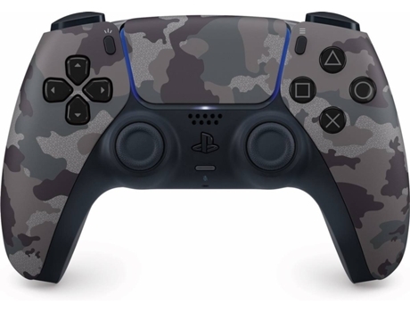 Mando Sony PS5 Dualsense Wireless Gris Camuflaje