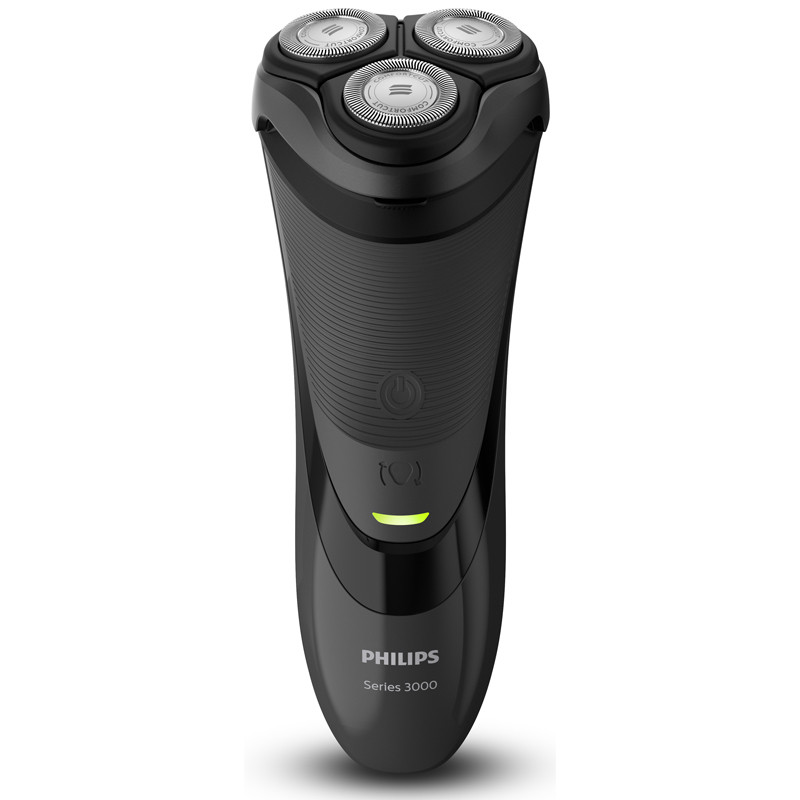 Afeitadora Philips Shaver Series 3000 S3110/0 - En seco, Recargable, Cabezales Flex, 45 min