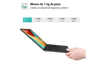 PORTATIL LG GRAM 14Z90R AD76B I7/ 32GB/ 512SSD 14%%%quot;