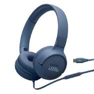 Auriculares JBL Tune 520 - Con Cable USB-C de 1,2 m, 10-40000 Hz, Azul