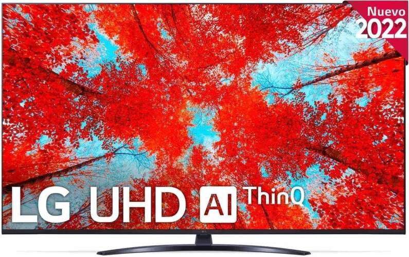 TV 50" LG 50UQ91006LA - 4K, HDR10 Pro, webOS22, A5 Gen5, Gaming, Control Voz, Dolby Digital 20W