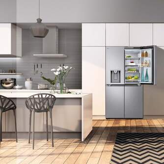 FRI. LG GMJ960MBJE 180x92 4P DISP INOX