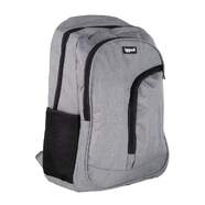 Mochila PC Iggual IGG319147 - Port&aacute;tiles hasta 15,3", 3 cremalleras, bolsillo lateral, gris