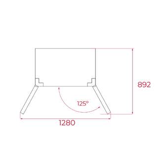 FRI. TEKA RMF87870 INLINE 191x83 4P NF INOX