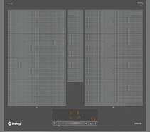 Placa Inducci&oacute;n Balay 3EB960AH - 2 Zonas, 60 cm, 7400 W, Gris