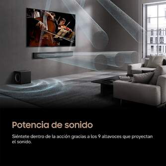 BARRASONIDO SAMSUNG HWQ600H 3.1.2 320W DATMOS WIFI