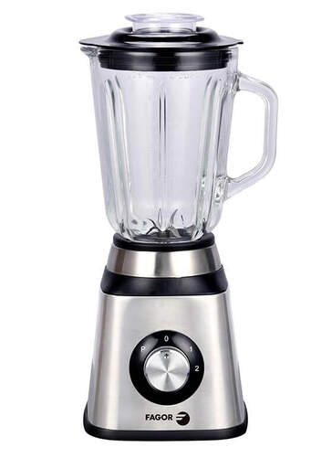 Batidora de vaso Fagor Coolmix One 450 W - 1,5 litros, 4 cuchillas, tapa desmontable