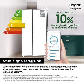 FRI. SAMSUNG RS90F64EETEF 179x92 TFT DISP INOX