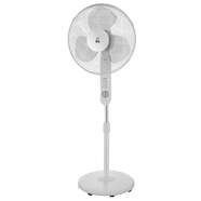 Ventilador FM P420 - 40W, Diámetro 40cm,  3 Intensidades, Temporizador 2 horas, Oscilante, Blanco