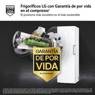 CONG.VER LG GFT41SWGSZ 186x60 1P NF BLANCO