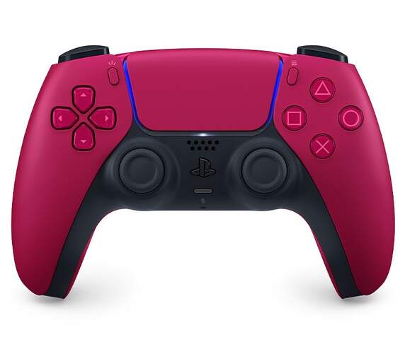 Mando Sony PlayStation 5 Dualsense Cosmic Red V3 - Inal&aacute;mbrico, carga USB-C, vibraci&oacute;n, giroscopio