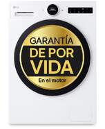 Lavadora LG F4X7513TWS - 13 kg, 1400 rpm, Clase A-40%, TurboWash, Autodosificador, Blanca