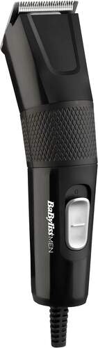 Cortapelos Babyliss E756E - Con Cable, Cuchilla 3-25 mm, Acero, Negro