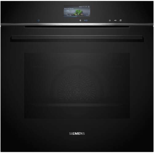 Horno Siemens HR776G1B1 - 60x60 cm, Vapor, TFT, 71 L, Negro