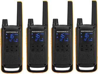 WALKIE TALKIE MOTOROLA T82 EXTREM QUAD PACK