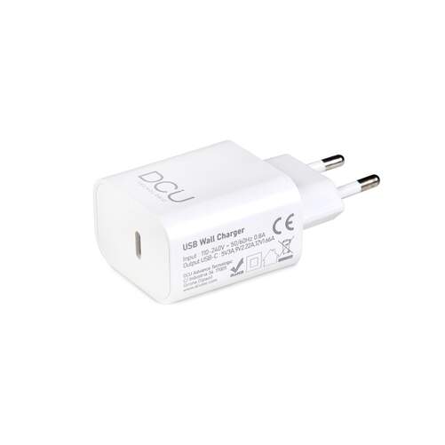 Cargador DCU 1 x USB C de 20 W