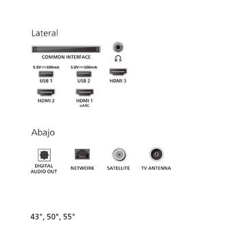 TV PHILIPS 50%%%quot; 50PUS7000 UHD SMART TV HDR10 