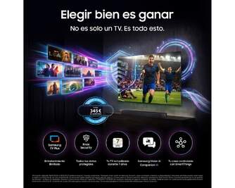 TV SAMSUNG 85%%%quot; TU85U8075H CRYSTAL UHD SMART TV BT