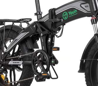 BICICLETA ELECTRICA YOUIN BK1400R DAKAR ROJO 250W