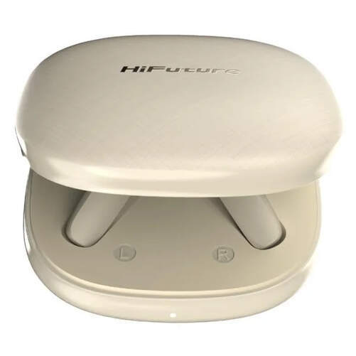 Auriculares HiFuture Sonic Core Latte - True Wireless Stereo in-ear, Bluetooth 5.4, 30h autonom&iacute;a