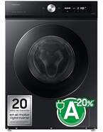 Lavadora Samsung WW90DB7U94GBU3 - 9 kg, 1400 rpm, Clase A-20%, EcoBubble, Funci&oacute;n Wifi, SmartThings