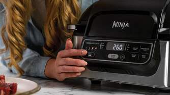 BARBACOA NINJA AG301EU 5EN1 DE INTERIOR FREIDORA