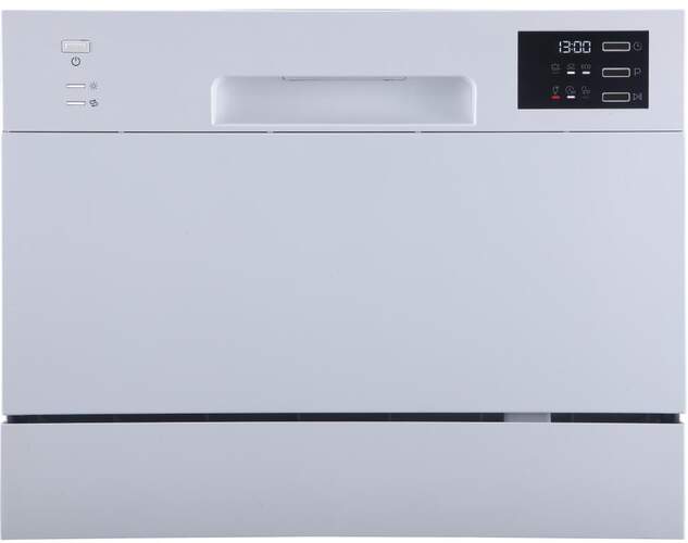 Lavavajillas Compacto Teka LP2 140 - F, 6 Servicios, Programa 30min, Programable, Display, Blanco