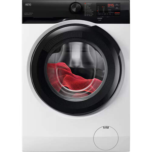 Lavadora AEG LFE6D94O4B - 9kg, 1400 rpm, Clase A, 10 programas, Blanco