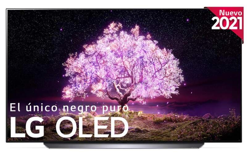 TV LG OLED65C14LB - UHD 4K, WebOS 6.0 IA, A9 Gen. 4, Dolby Atmos/Vision, HDR, HDMI 2.1, 40W