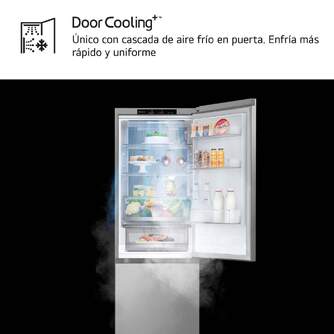 FRICOM. LG GBV5140CPY 186x60 METALFRESH INOX