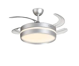 VENTILADOR TECHO RET ARTICA AVTECHR72S SILVER 72W