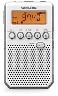 RADIO BOLSILLO SANGEAN DT-800 BLANCO FM/AM