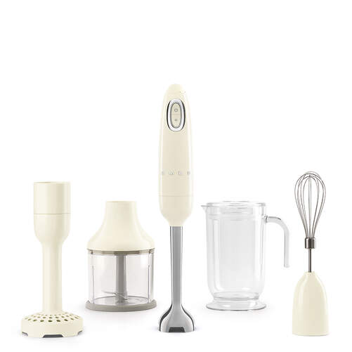 Batidora Smeg 50's Style Crema HBF22CREU - 700W, 4 Funciones