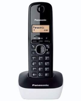 TELEFONO DECT PANASONIC KX-TG1611SPW NEGRO/BLANCO