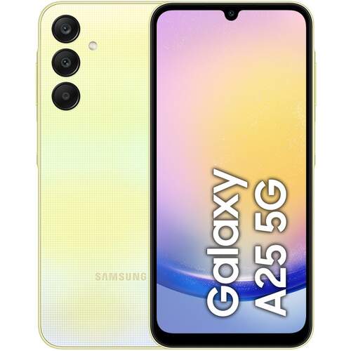 Samsung Galaxy A25 5G - 8/256 GB, pantalla 6,5", Amarillo