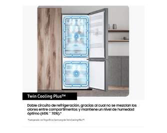 FRICOM. SAMSUNG RB53DG706AS9EF 203x75  INOX