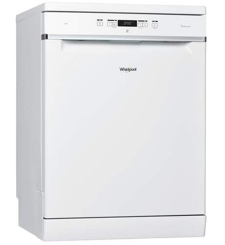 Lavavajillas Whirlpool WFC3C26P - E, 14 Servicios, 8 Programas, PowerClean, MultiZona, Blanco