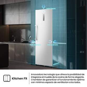 FRI. HISENSE RL3K370SEWE1 186x60x60 1P NF BCO KFIT