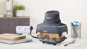 FREIDORA AIRE NINJA FN101EUGY 1700W 3,8L 1,4L CRIS