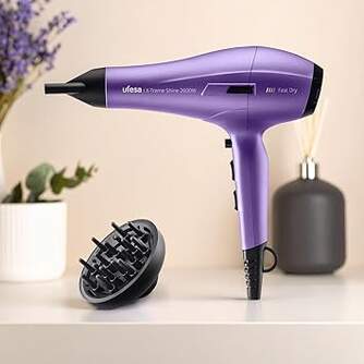 SECADOR UFESA X-TREME SHINE AC 2600W DIF ARGAN ION