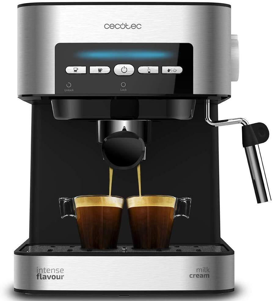 Cafetera Cecotec Power Espresso 20 Matic - 850W, 20 Bar.