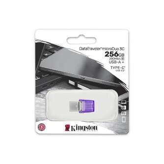 MEMORIA USB KINGSTON DUAL USB A USB C 256GB