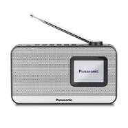 Radio Panasonic RDF15EGK - FM/DAB+, color  Negro y plata, alarma y temporizador