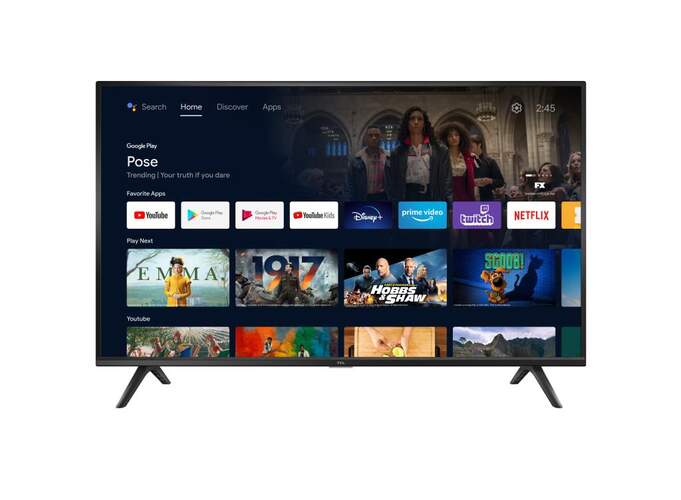 TV 40" TCL 40S5200 - Full HD, Android TV, HDR10, Google Assistant
